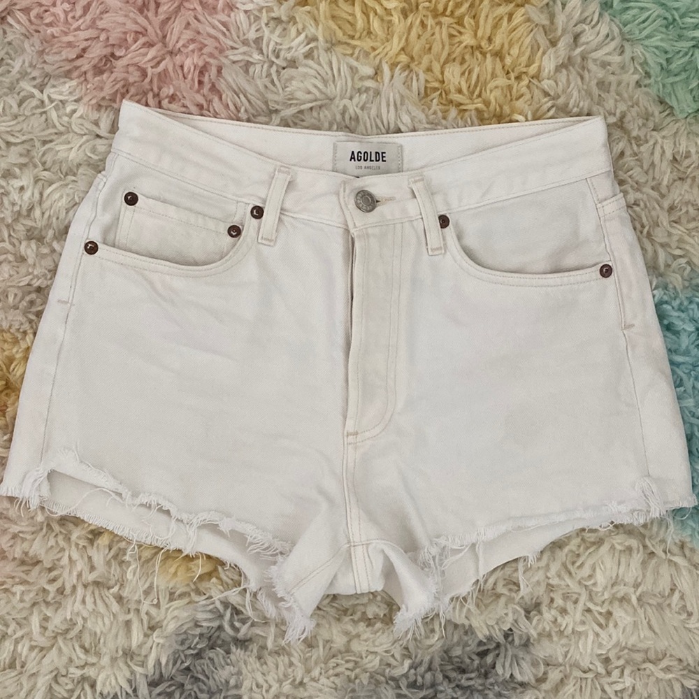 Agolde Parker Vintage Cut-Off Shorts